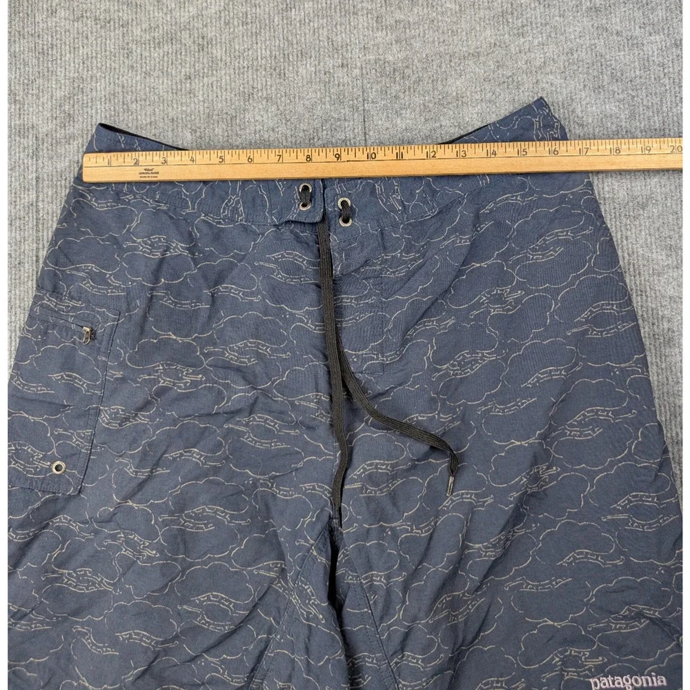Patagonia Board Shorts Mens 34 Vintage 8 Swim Trunks Ripstop Outdoors Utility